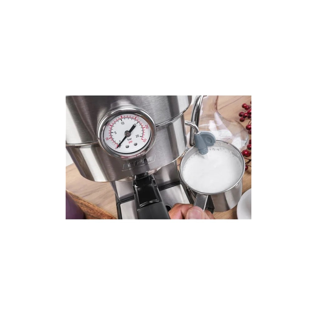 Ріжкова кавоварка еспресо MPM MKW-08M - зображення 8