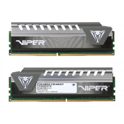 Модуль пам'яті для комп'ютера DDR4 8GB (2x4GB) 2133 MHz Viper Patriot (PVE48G213C4KGY) - зображення 2