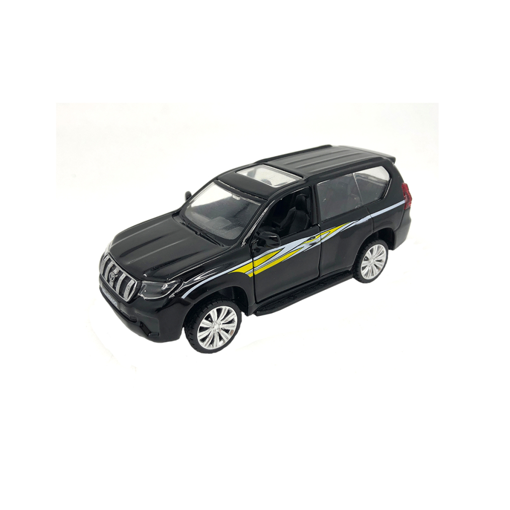 Машина TechnoDrive Toyota Land Cruiser Чорна (250278) - зображення 1