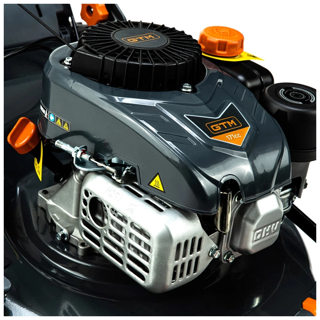 Газонокосарка GTM бензинова LM53-SP-V, 5,5к.с., 53см, 70л, самохідна з варіатором (LM53-SP-V) - зображення 11