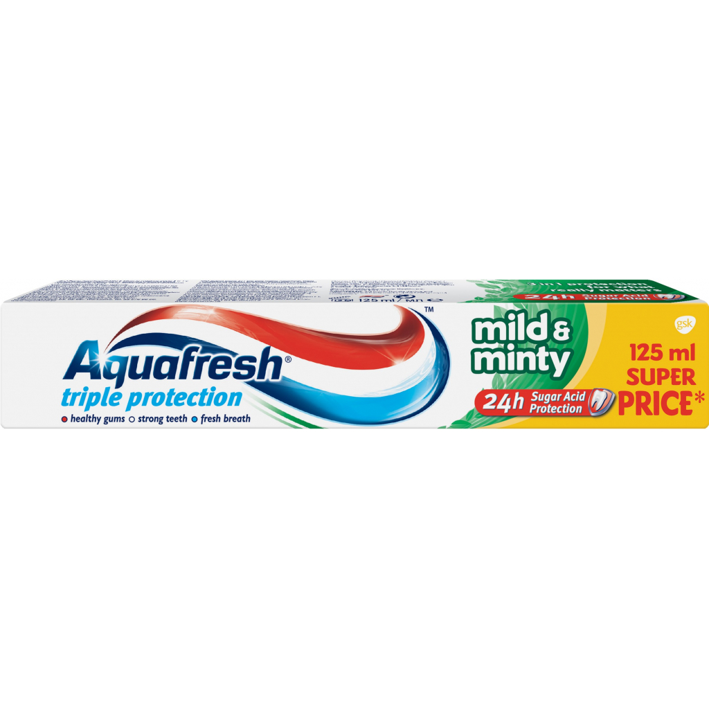 Зубна паста Aquafresh М'яко-м'ятна 125 мл (5908311868430) - зображення 1