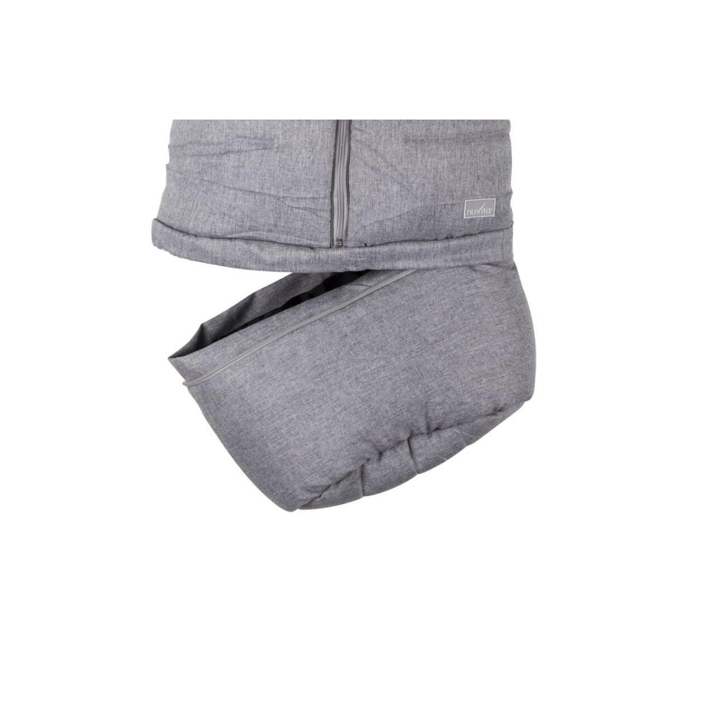 Зимовий конверт Nuvita CARRYON меланжевий сірий (NV9845CARRYONMELANGEGR) - зображення 8