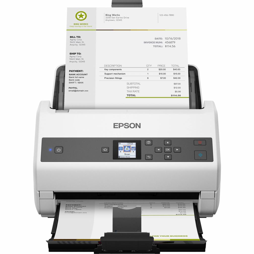 Сканер Epson WorkForce DS-870 (B11B250401) - зображення 3