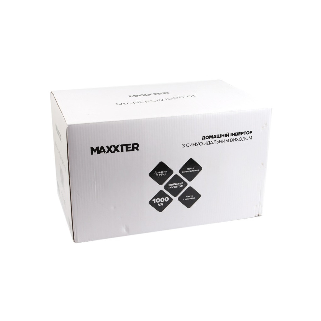 Пристрій безперебійного живлення Maxxter MX-HI-PSW1000-01 - зображення 5