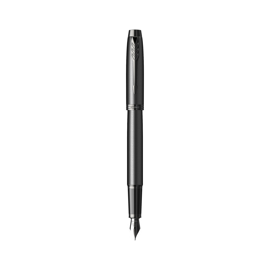 Ручка пір'яна Parker IM 17 Achromatic Black BT FP F (22 911) - зображення 1
