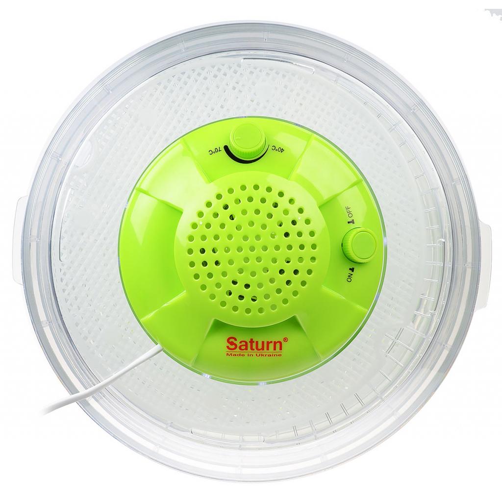 Сушка для овочів та фруктів Saturn ST-FP0113-10 LtGreen - зображення 3