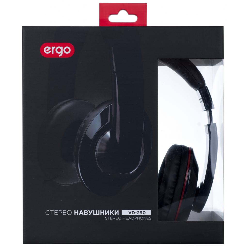 Навушники Ergo VD-290 Black - зображення 5