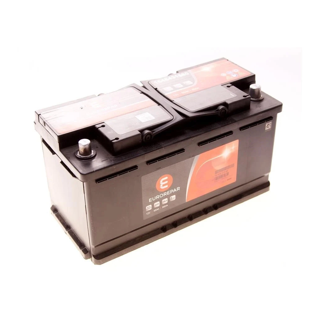 Акумулятор автомобільний EUROREPAR 95Ah 850A R+ (1648431580) - зображення 2