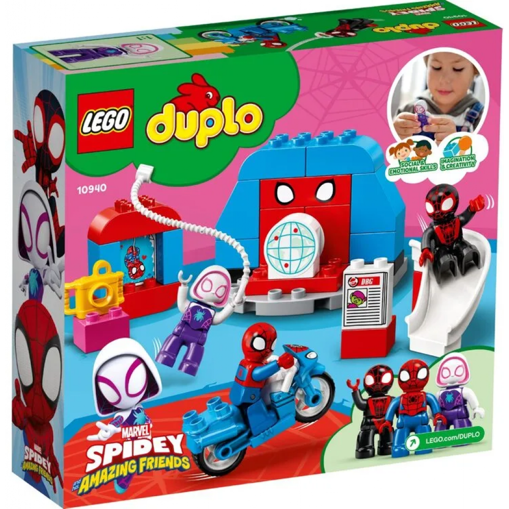 Конструктор LEGO Duplo Super Heroes Штаб-квартира Людини-павука (10940) - зображення 7