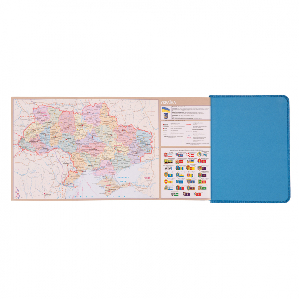 Тижневик Leo planner датований 2025 Ukraine А6 синьо-жовтий 352 сторінки (252555) - зображення 7