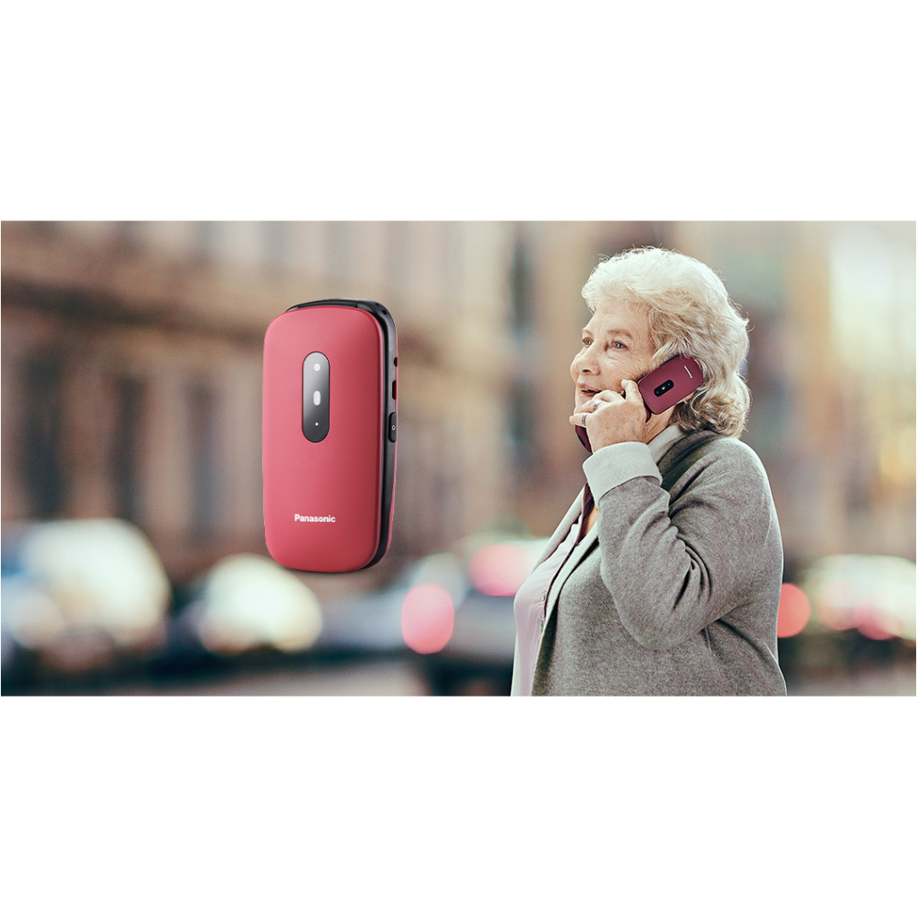 Мобільний телефон Panasonic KX-TU446 Red (KX-TU446EXR) - зображення 8