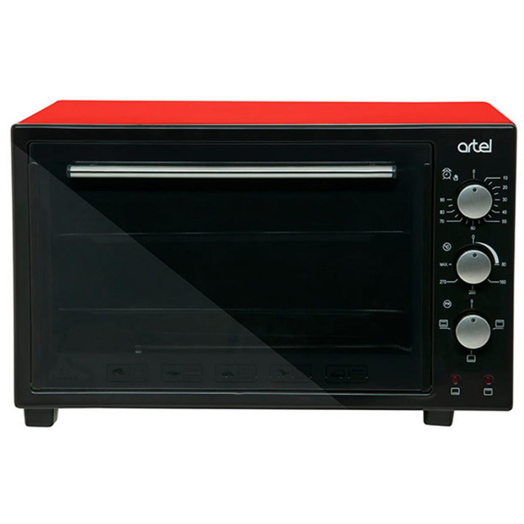 Електропіч Artel MD 3618 E Red-Black - зображення 2