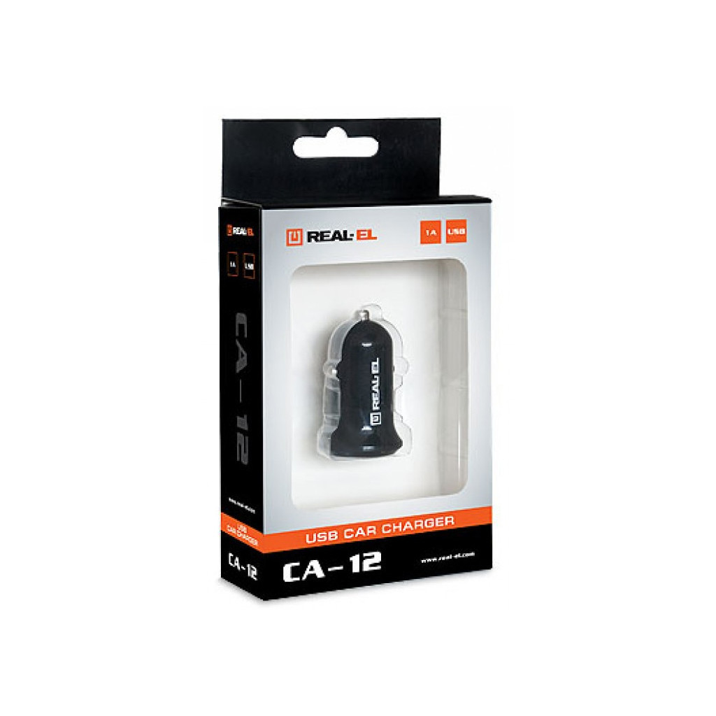 Зарядний пристрій REAL-EL CA-12 black (EL123160008) - зображення 7