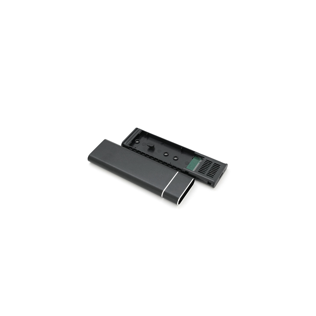 Кишеня зовнішня Voltronic SHL-R320 USB 3.0 to M.2 NGFF black (YT-USB3.0M.2 NGFF/B) - зображення 1