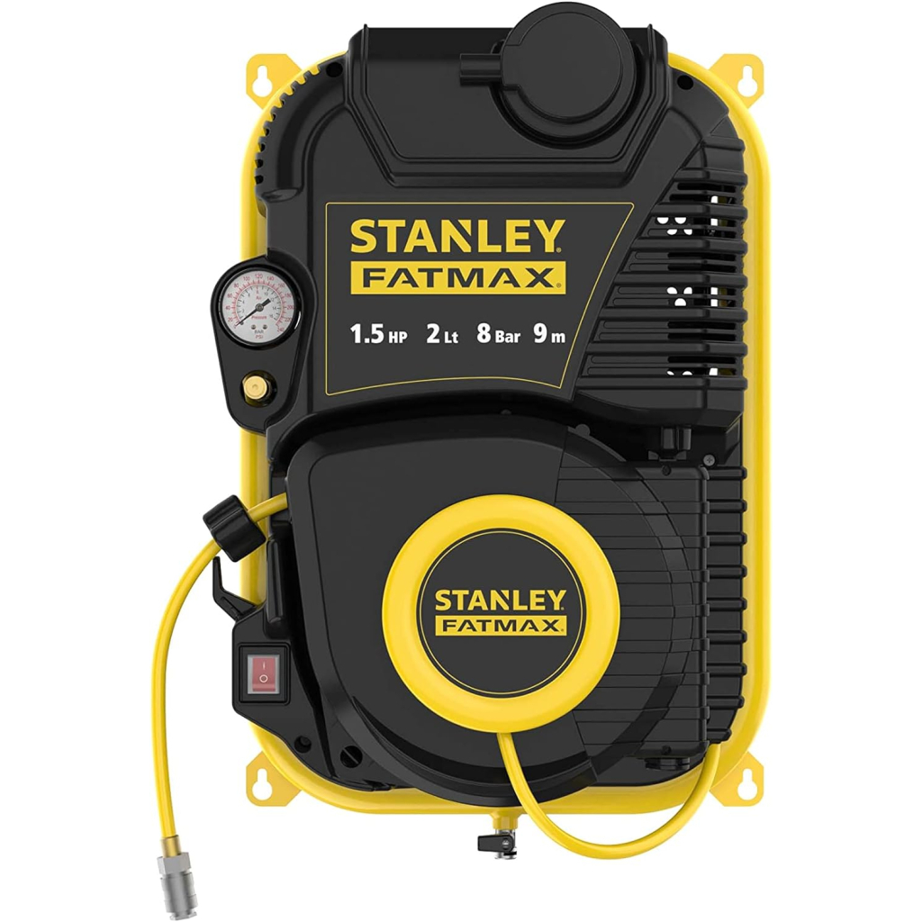 Компресор Stanley настінний FATMAX FMXCMD152WE, 160 л/хв, 1.1 кВт (FMXCMD152WE) - зображення 2