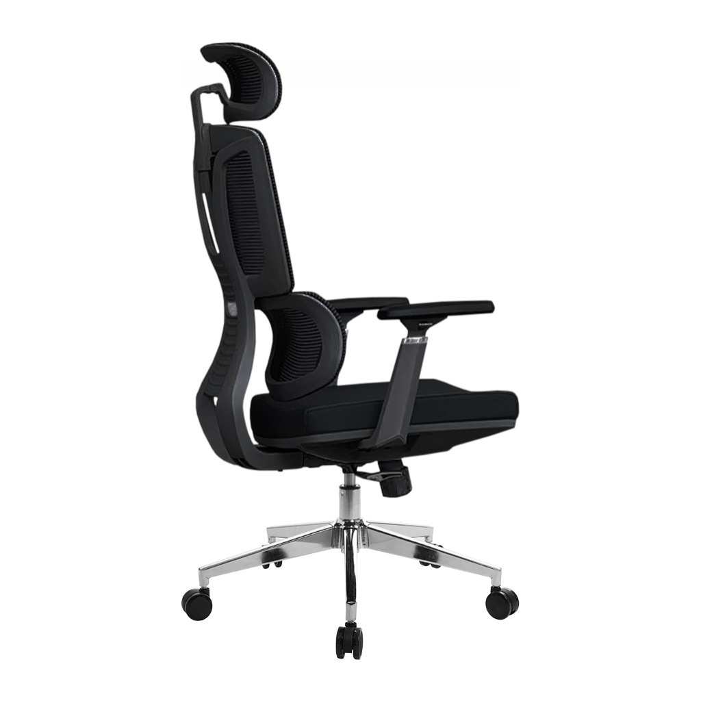 Офісне крісло GT Racer B-121A Black - зображення 3