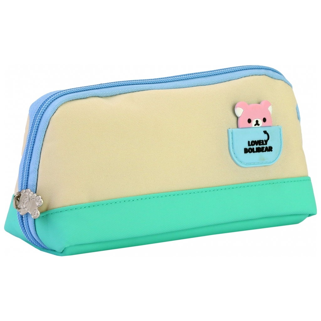 Пенал Cool For School 1 відділення Сірий (B-8694-grey) - зображення 1