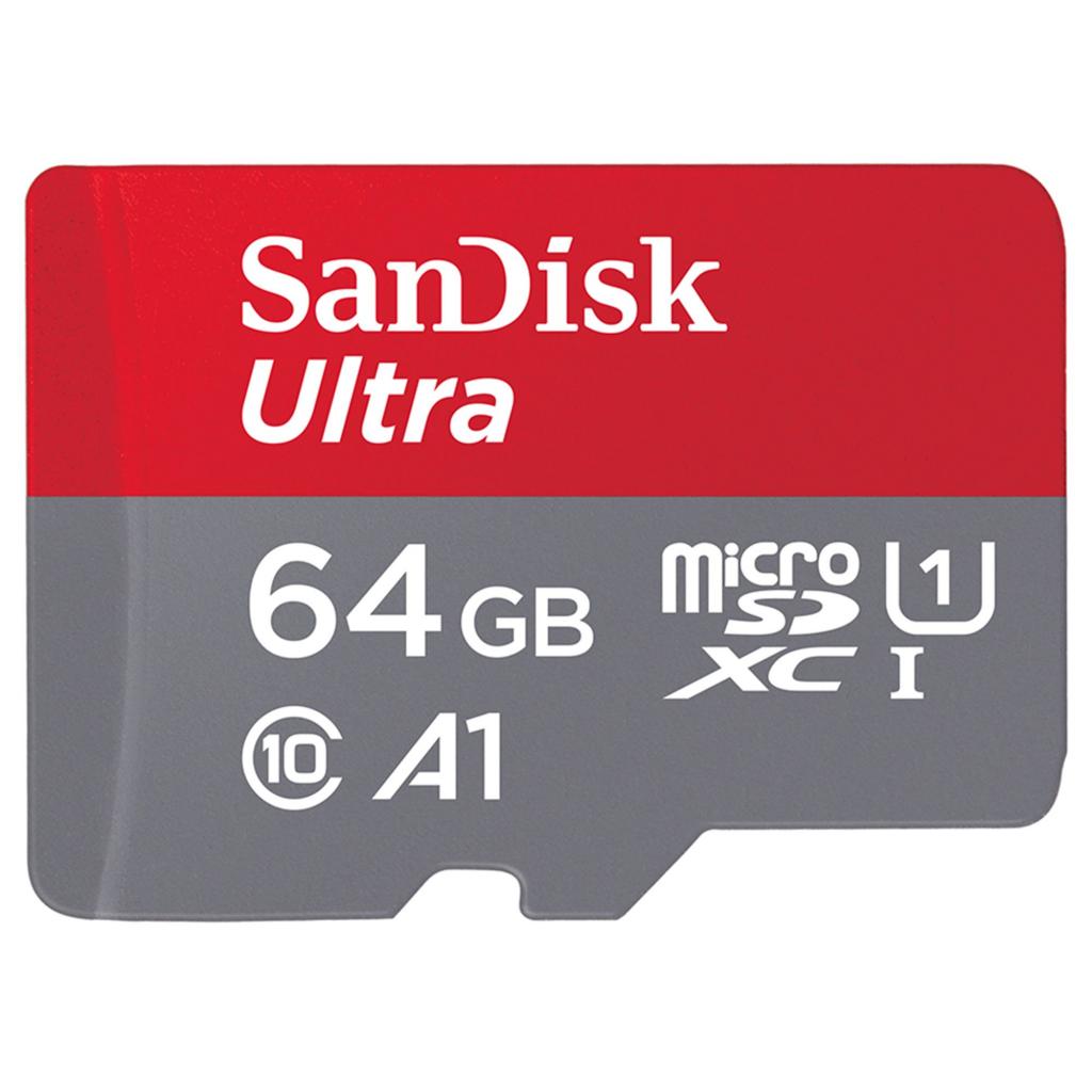 Карта пам'яті SanDisk 64GB microSDXC class 10 UHS-I A1 Ultra Android (SDSQUAR-064G-GN6IA) - зображення 2