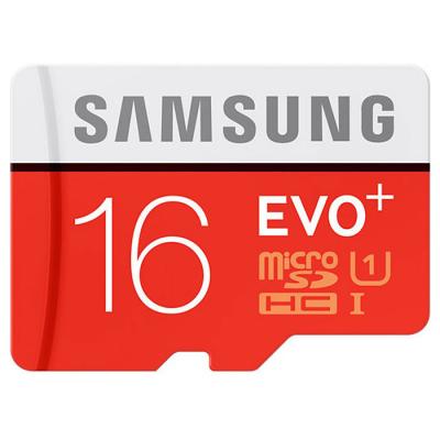 Карта пам'яті Samsung 16GB microSD Class 10 UHS-I EVO PLUS (MB-MC16DA/RU) - зображення 1