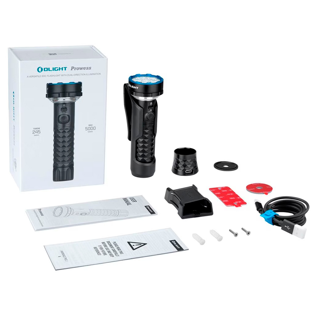 Ліхтар Olight Prowess Black (0.0000.0886) - зображення 7