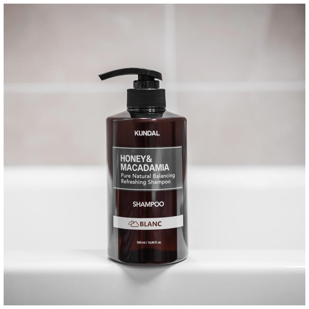 Шампунь Kundal Honey & Macadamia Nature Shampoo Blanc 500 мл (8809568746212) - зображення 2