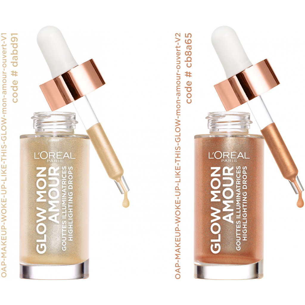 Хайлайтер L'Oreal Paris рідкий Glow Mon Amour 01 - Шампань 15 мл (3600523560899) - зображення 6
