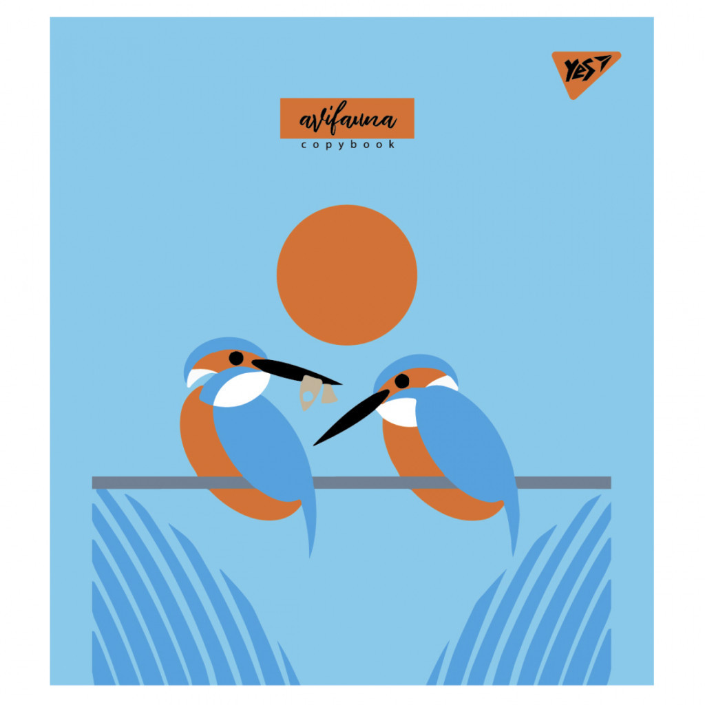 Зошит Yes А5 Avifauna 24 аркуша лінія (766848) - зображення 3