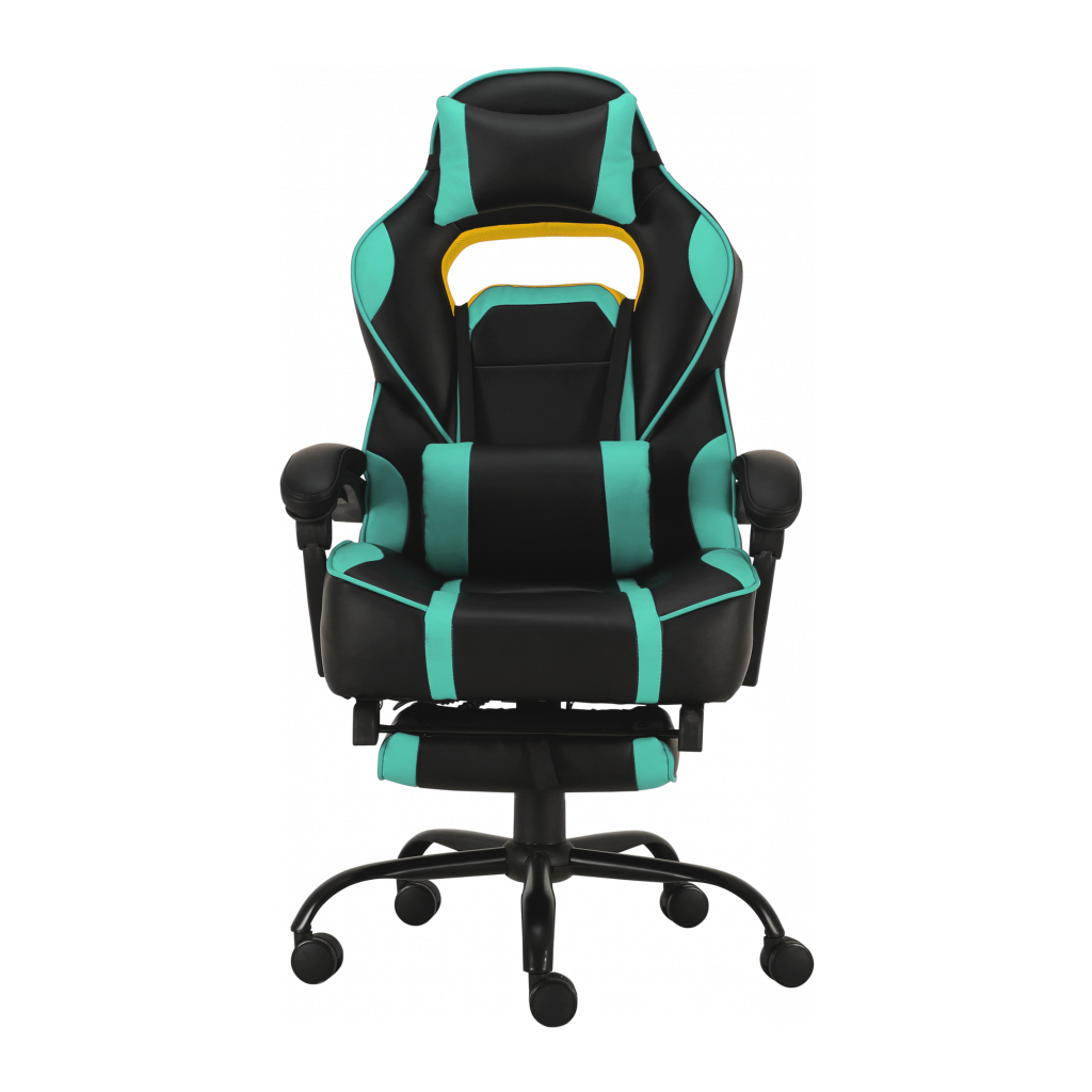 Крісло ігрове GT Racer X-2748 Black/Blue - зображення 3