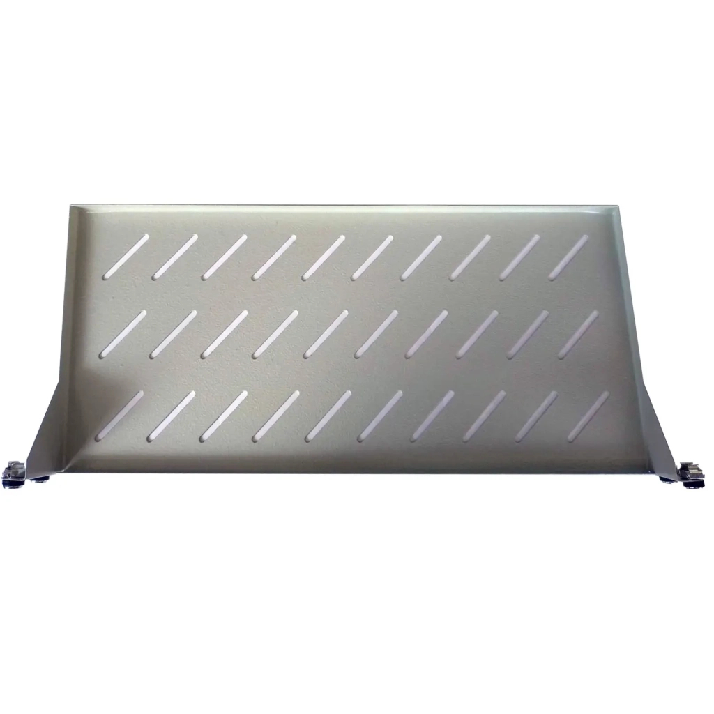 Полка 19" Hypernet 1U глиб. 250мм, колір сірий (CS-250-1U) - зображення 3