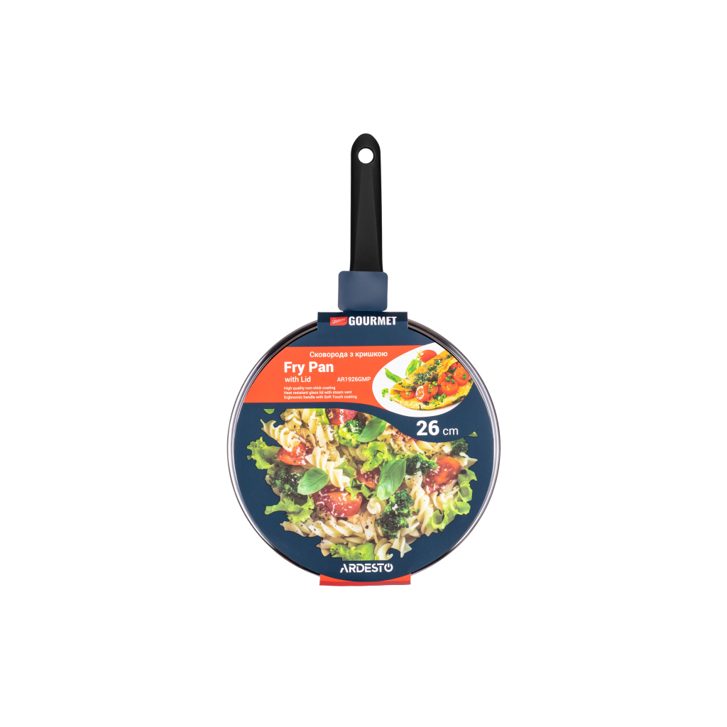 Сковорода Ardesto Gemini Gourmet Aosta з кришкою 26 см (AR1926GMP) - зображення 4