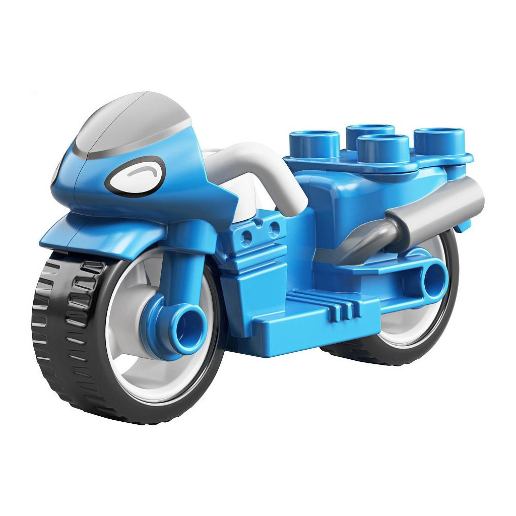 Конструктор LEGO DUPLO Поліцейський мотоцикл 8 деталей (10900) - зображення 5