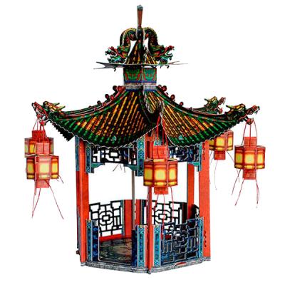 Збірна модель Умная бумага Китайська альтанка (288) - зображення 1