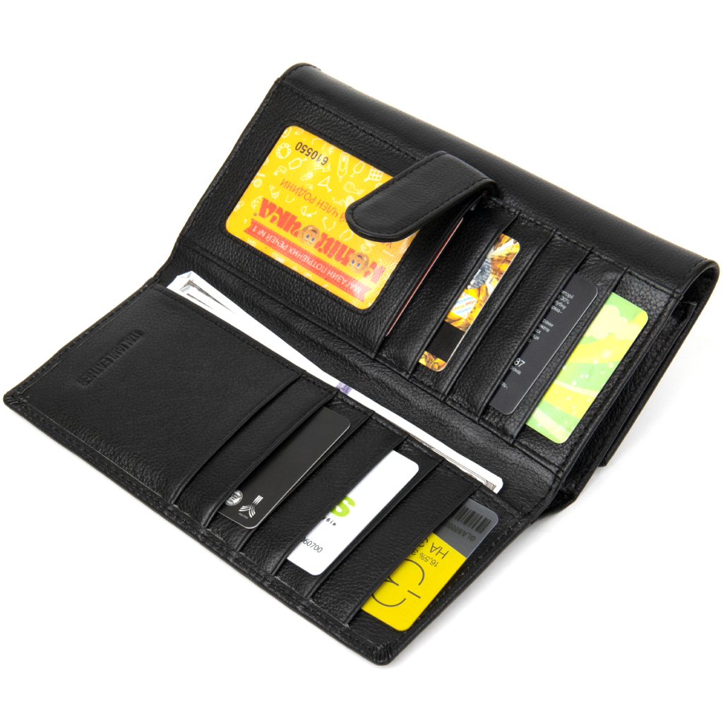 Гаманець ST Leather Чорний (19388) - изображение 6