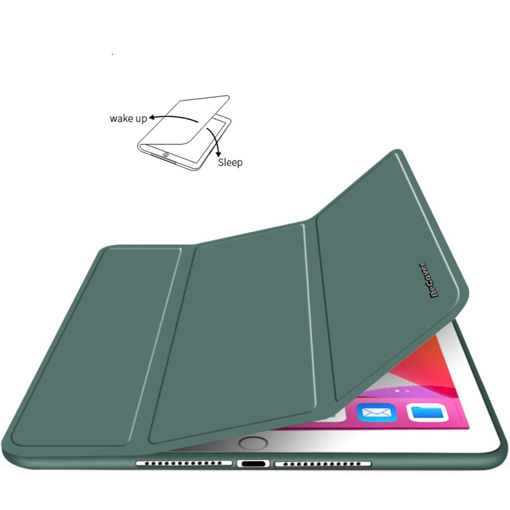 Чохол до планшета BeCover Tri Fold Soft TPU Silicone Apple iPad 10.9" 2022/24/11" 2025 Dark Green (708519) - зображення 3