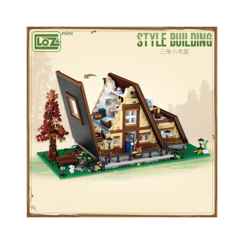 Конструктор LOZ mini Крихітний будиночок-хижина без фігурок (1037) - зображення 2