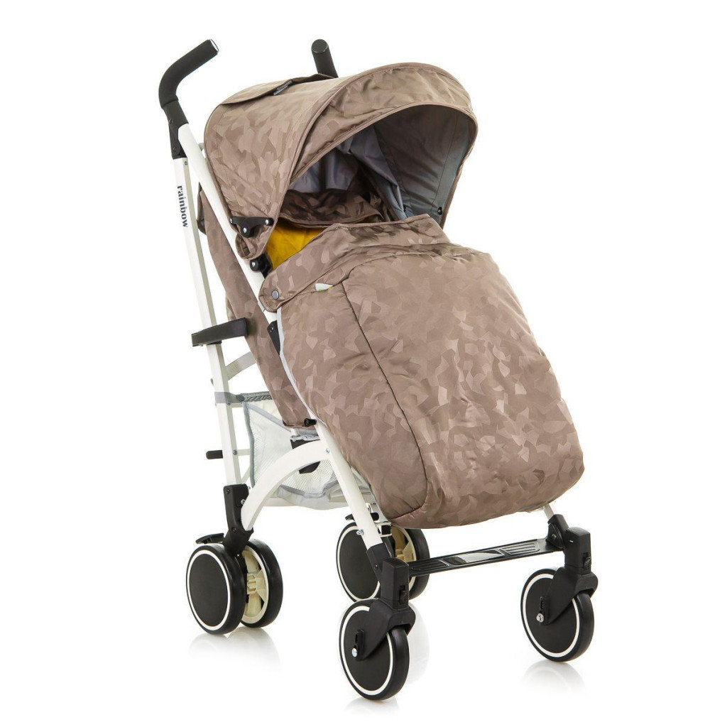 Коляска BabyHit Rainbow D200 Beige Yellow (30 357) - зображення 5
