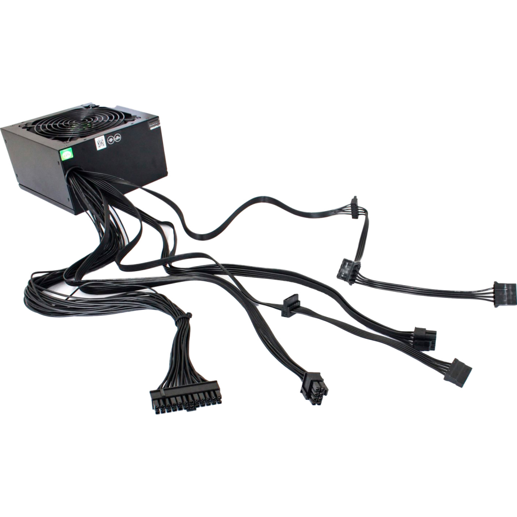 Блок живлення Gamemax GM-400-80+APFC Black - зображення 4