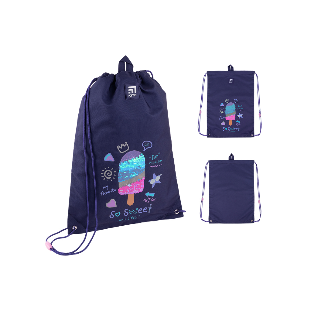 Сумка для взуття Kite So Sweet Фіолетова (K24-600M-7) - зображення 1