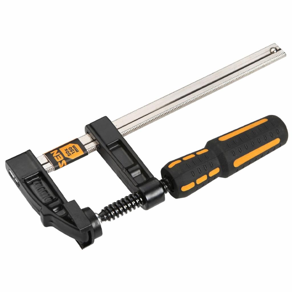 Струбцина Tolsen "ПРОФІ" столярна тип-F 50х250 мм (10163) - зображення 1