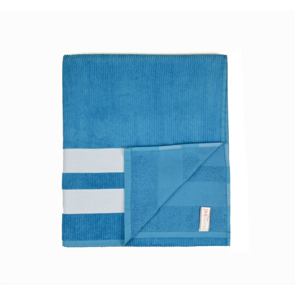 Рушник Home Line велюровий пляжний темно-бірюзовий 70х150см (105632) - зображення 4