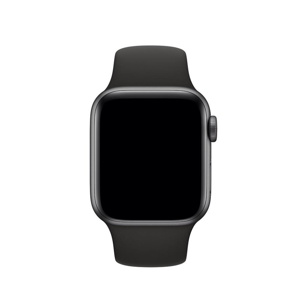 Ремінець до смарт-годинника Apple 40mm Sport Band Black - S/M & M/L (MTP62ZM/A) - зображення 2