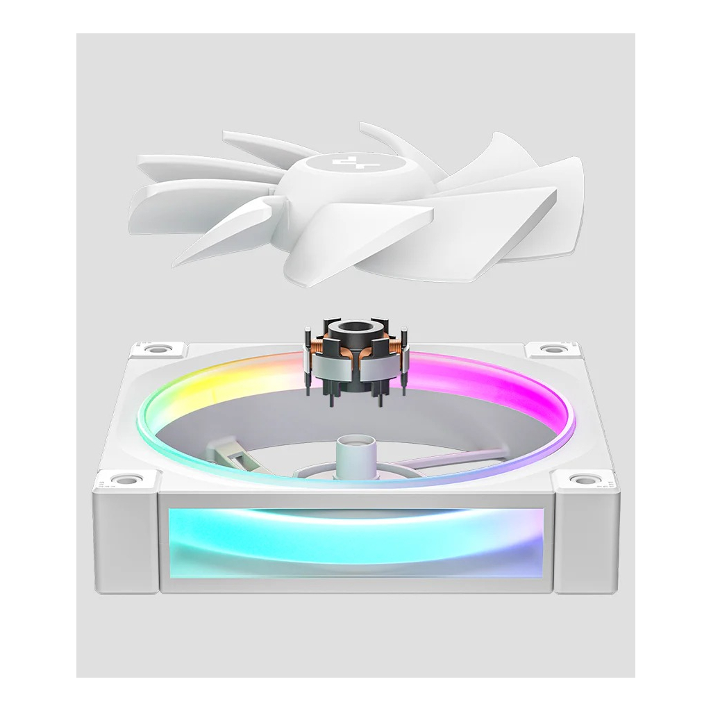 Система рідинного охолодження Deepcool LQ240 White (R-LQ240-WHDSMC-G-1) - зображення 10