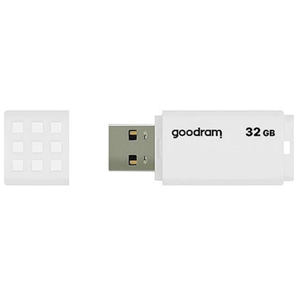 USB флеш накопичувач Goodram 32GB UME2 White USB 2.0 (UME2-0320W0R11) - зображення 2