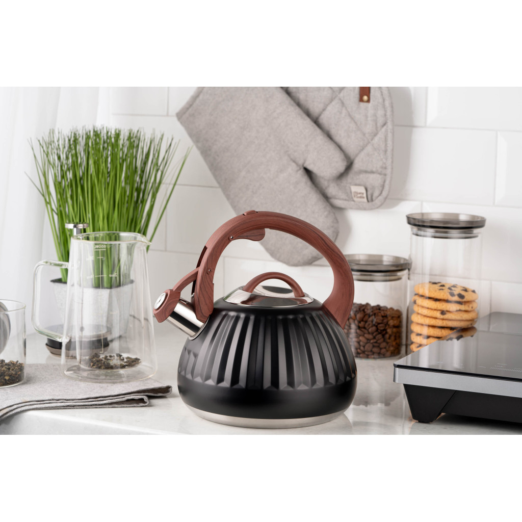 Чайник Ardesto Gemini 2.5 л Чорний (AR1958KS) - зображення 4
