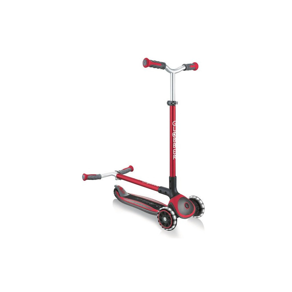 Самокат Globber Master Lights Led червоний (662-102) - зображення 3