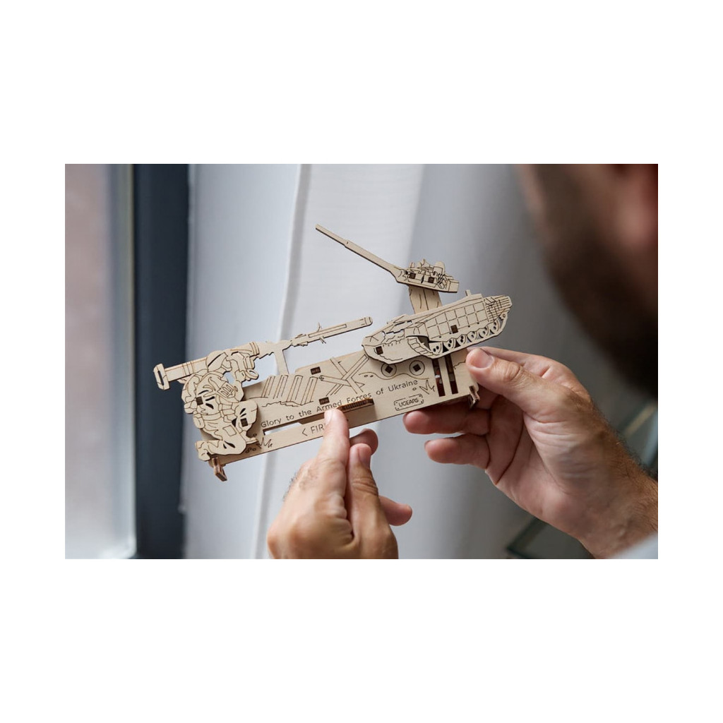 Конструктор Ugears Вистрілив – забув (6337307) - зображення 6