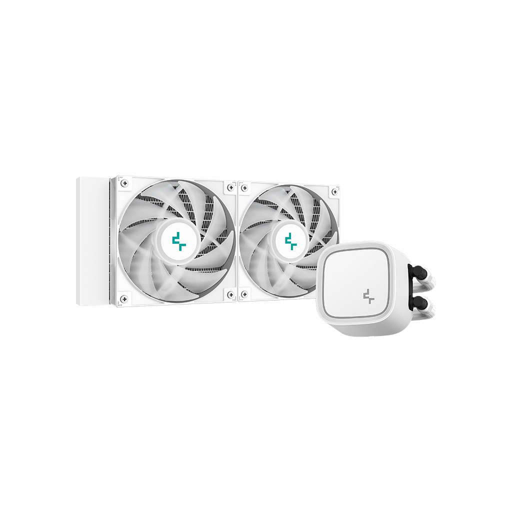 Система рідинного охолодження Deepcool LE520 WH (R-LE520-WHAMMN-G-1) - зображення 2