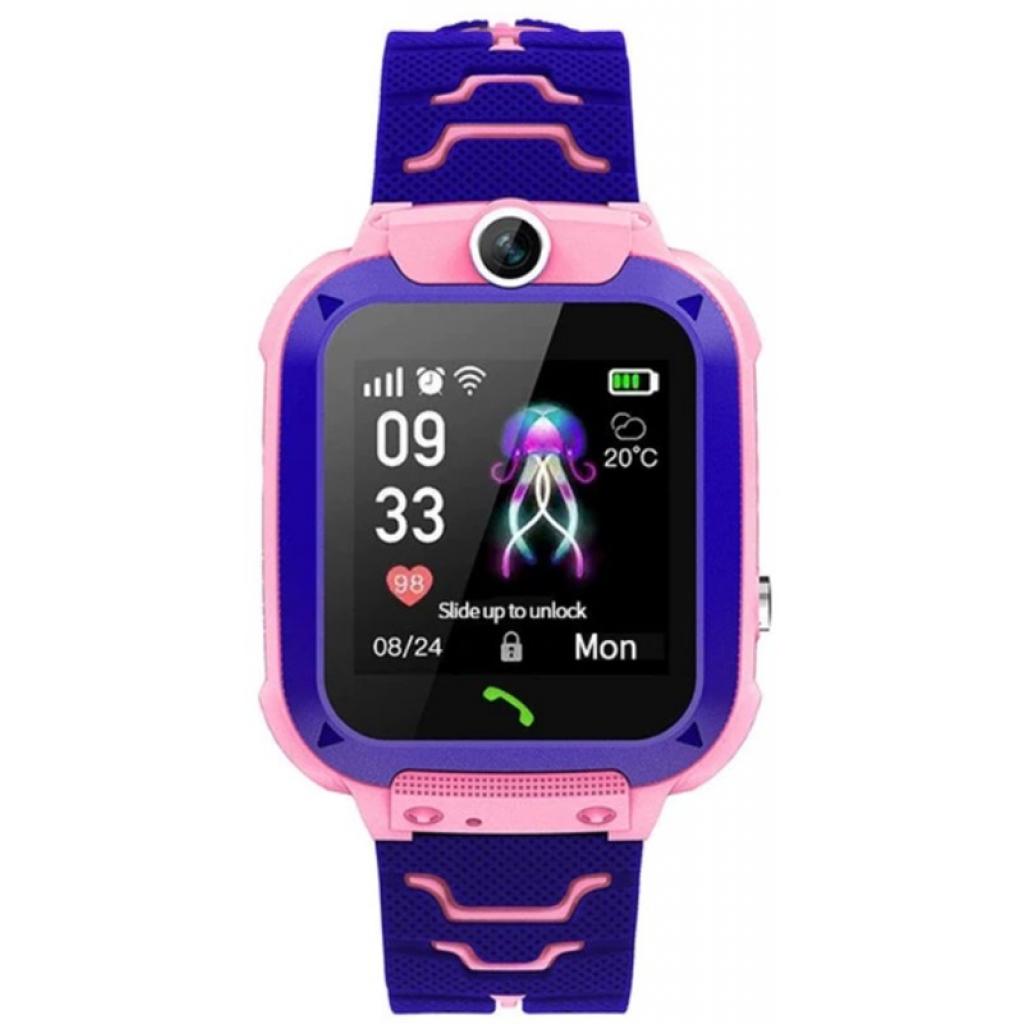 Смарт-годинник UWatch Q12 Kid smart watch Pink (F_100007) - зображення 1