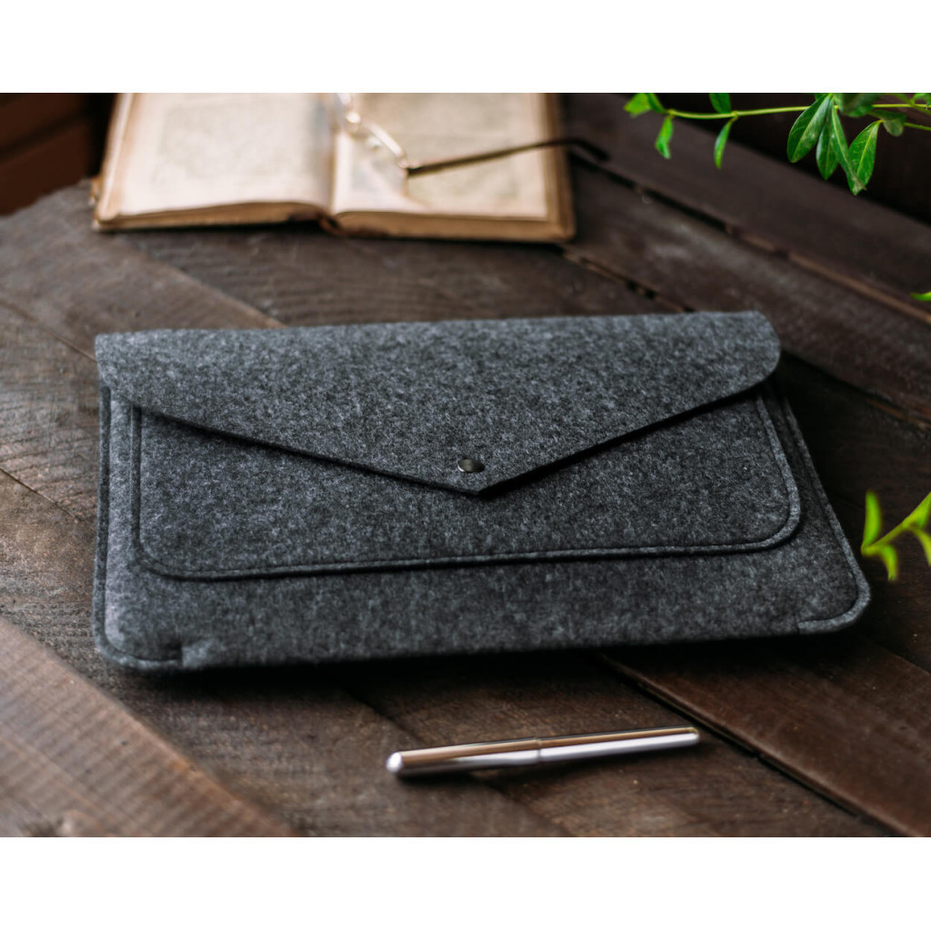 Чохол до ноутбука Gmakin 14 Macbook Pro, Dark Gray (GM62-14) - зображення 8