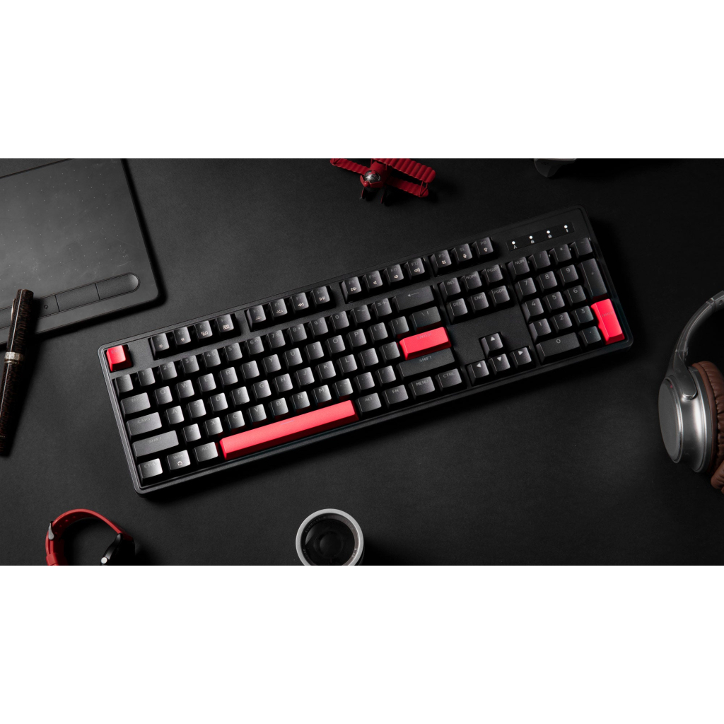 Клавіатура Lemokey Keychron X3 Red RGB USB Black (X3-H1-UA) - зображення 3